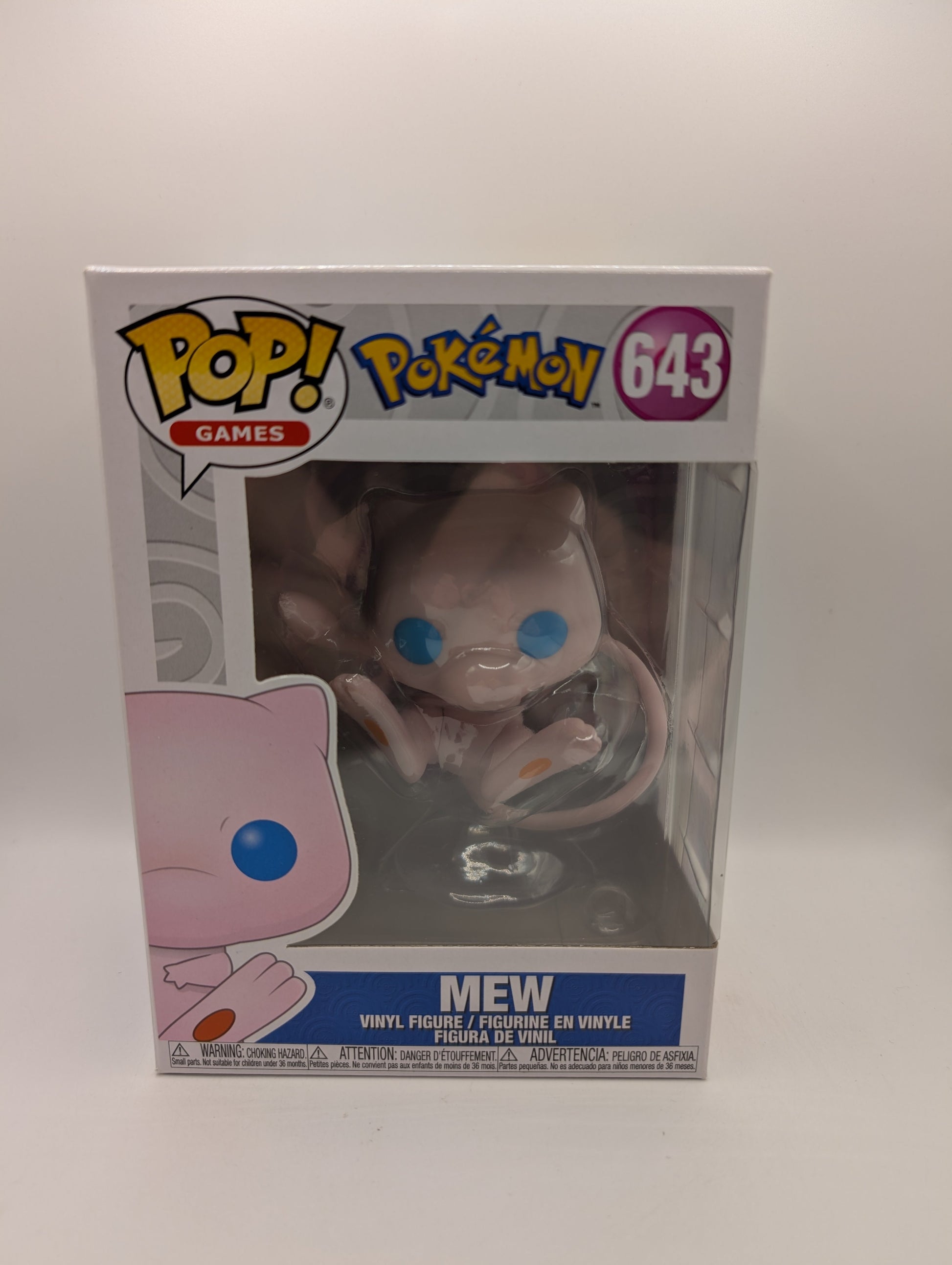 Funko POP Pokemon Mew #643 Vinyl Figure FRENLY BRICKS - Open 7 Days