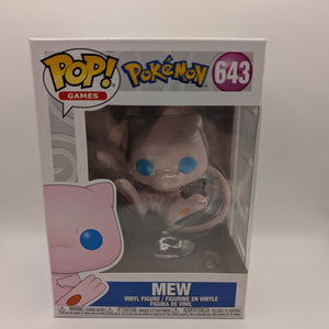 Funko POP Pokemon Mew #643 Vinyl Figure FRENLY BRICKS - Open 7 Days