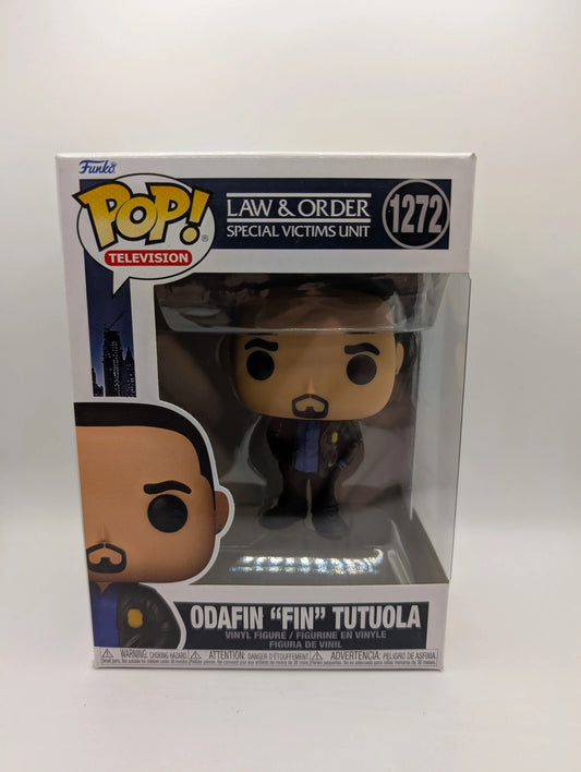 Funko Pop! Law & Order Special Victims Unit Odafin "Fin" Tutuola #1272 FRENLY BRICKS - Open 7 Days