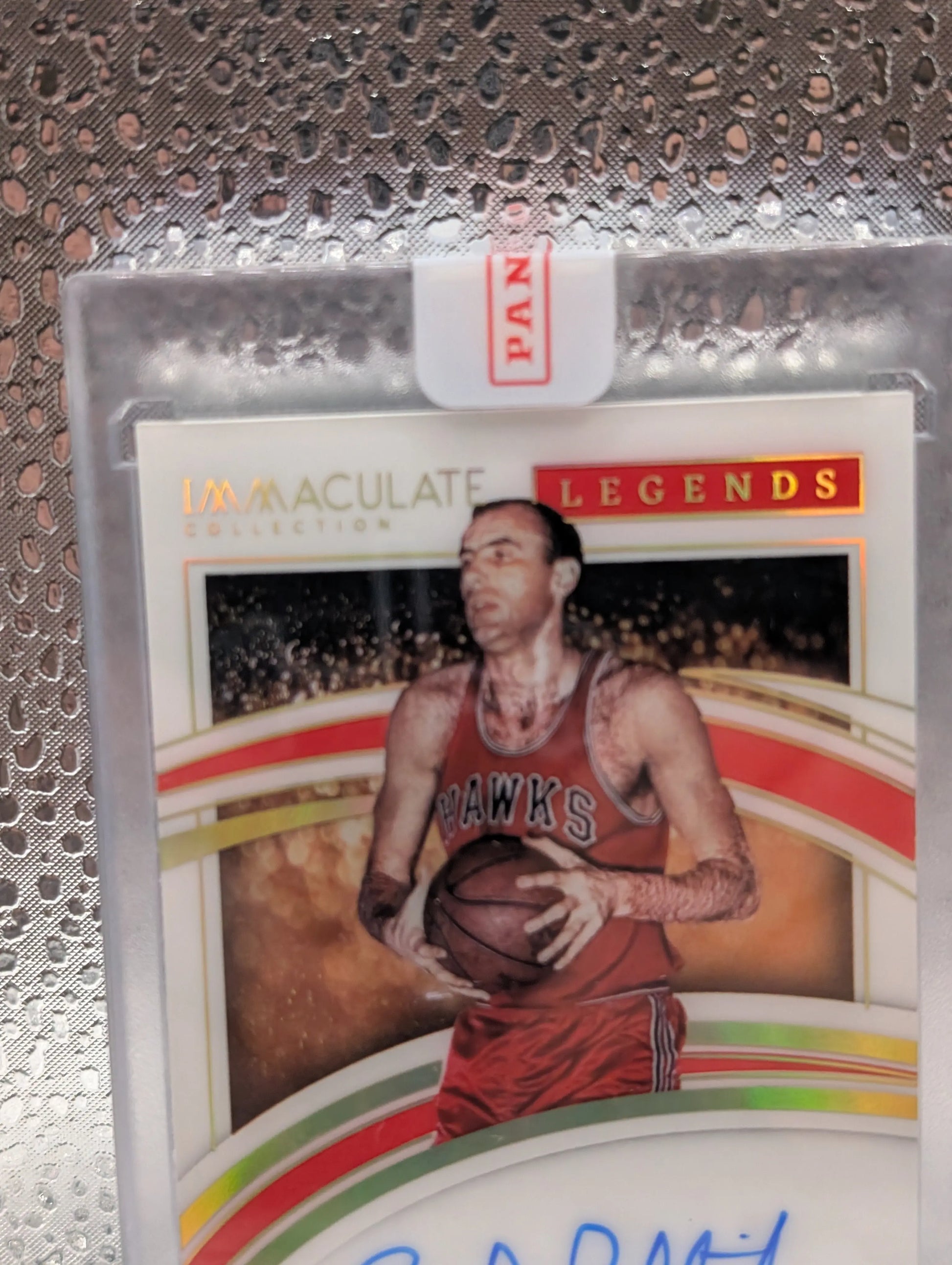 2021-22 Panini Immaculate Bob Pettit  Legends Signatures Auto /49 FRENLY BRICKS - Open 7 Days
