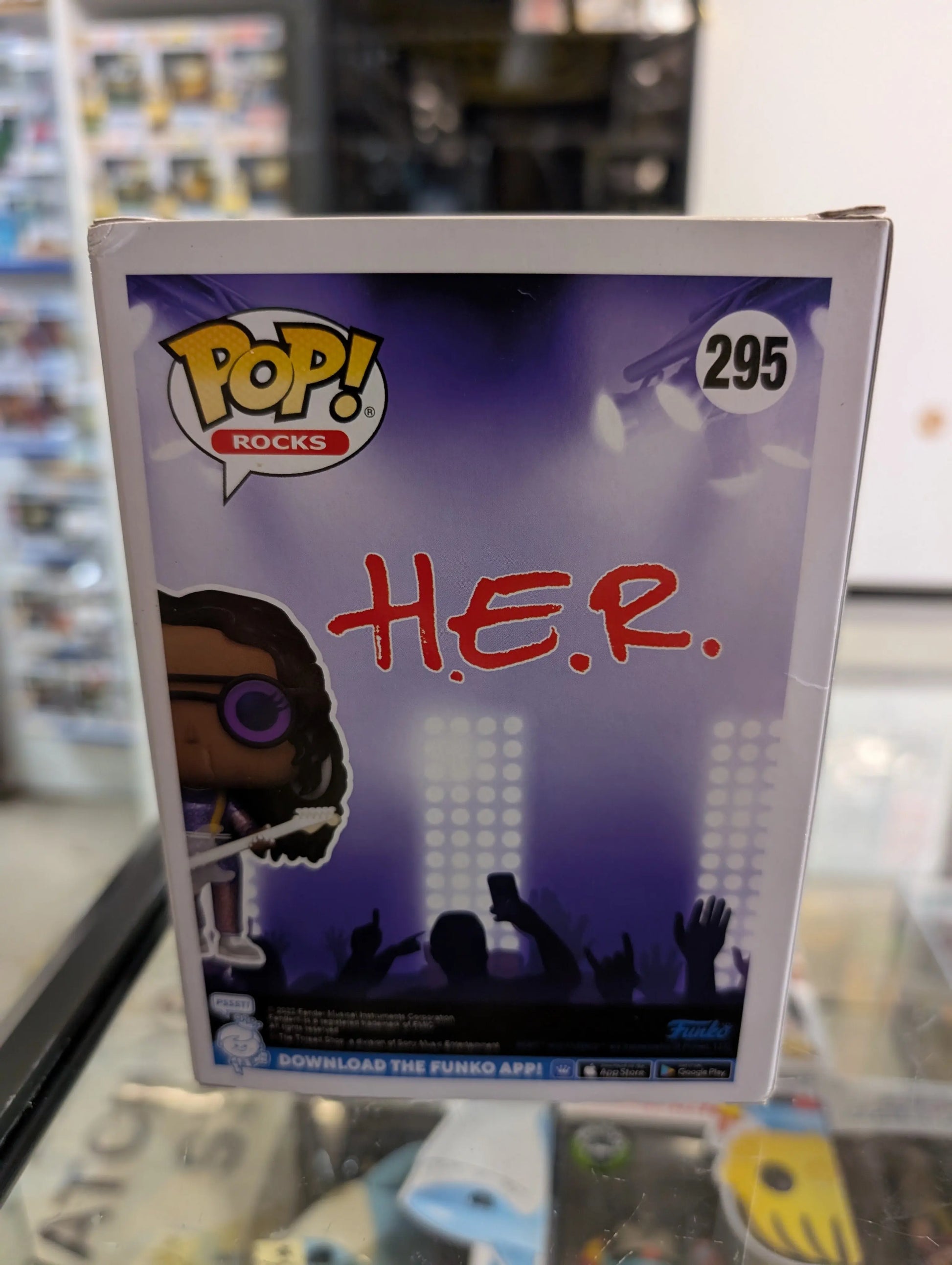 H.E.R. - HER Pop Vinyl : 295 Funko FRENLY BRICKS - Open 7 Days