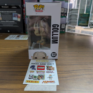 FUNKO Pop Vinyl Gollum #532 FRENLY BRICKS - Open 7 Days