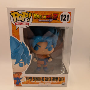 Super Saiyan God Super Saiyan Goku 121 DBZ Funko Pop Vinyl
