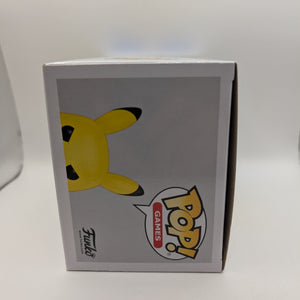 PIKACHU Pokemon Flocked 2020 NYCC Fall Funko POP! #598 FRENLY BRICKS - Open 7 Days