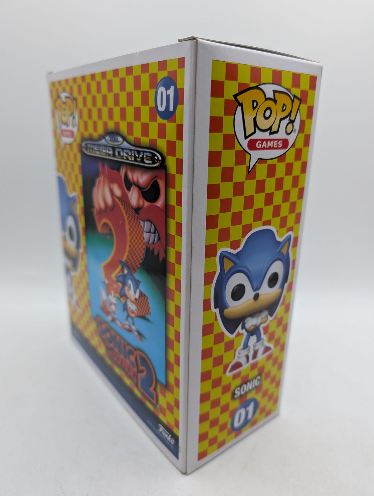 Funko Pop! Games Sonic The Hedgehog #01 Game Cover Special Edition Vinyl Figure, photo 6 image 6