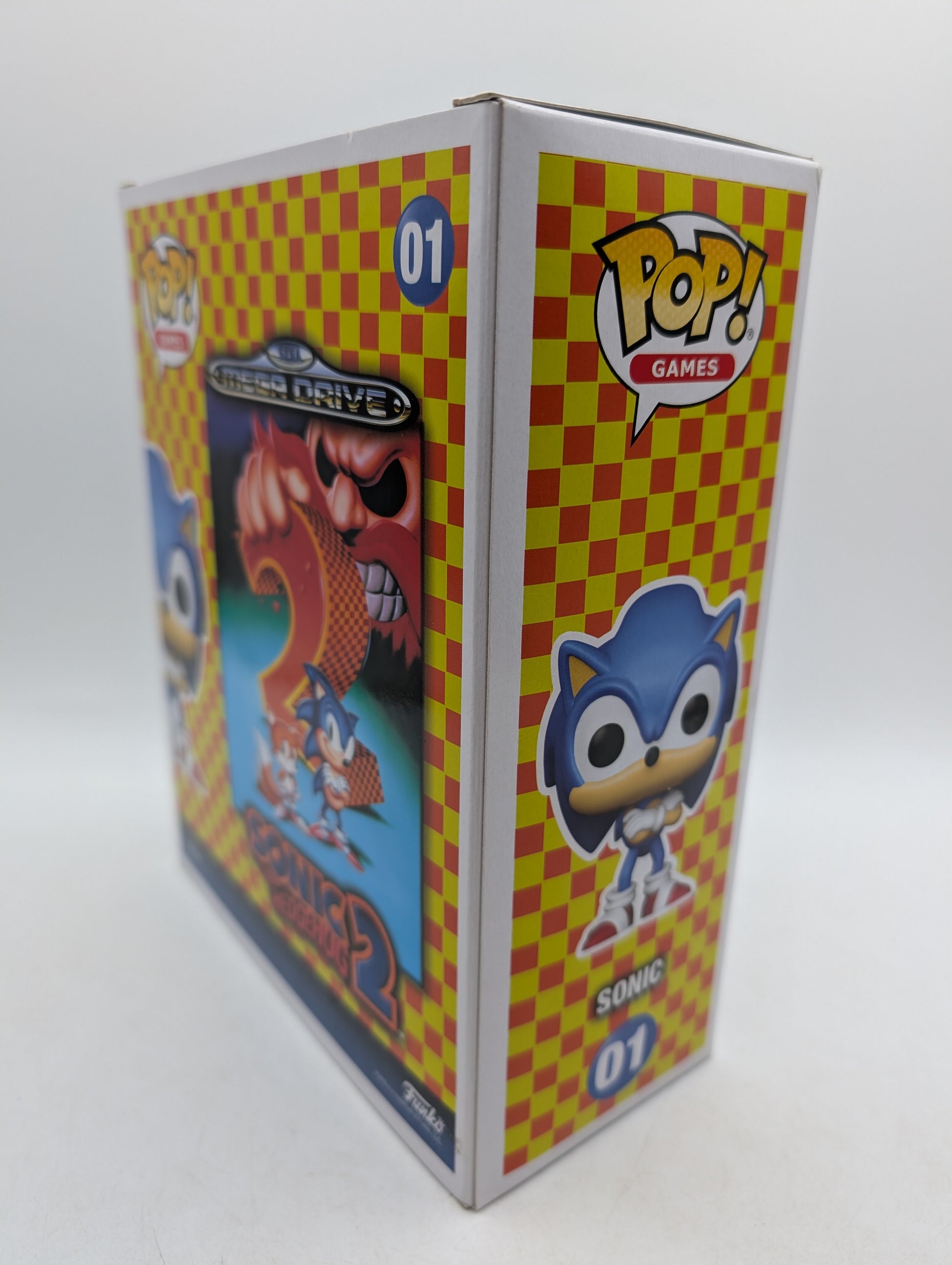 Funko Pop! Games Sonic The Hedgehog #01 Game Cover Special Edition Vinyl Figure image 6