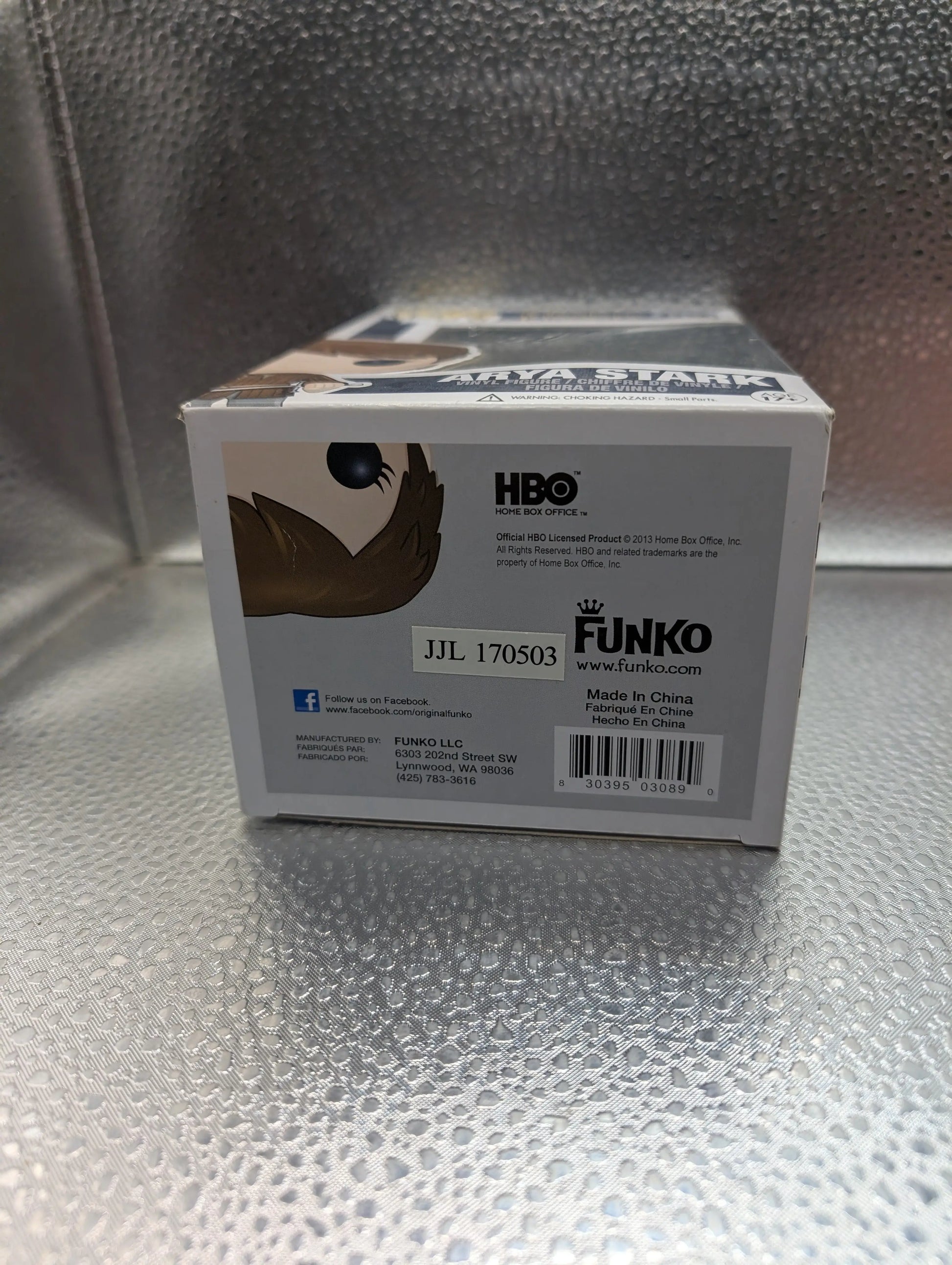 FUNKO Pop Vinyl Arya Stark Game Of Thrones #09 FRENLY BRICKS - Open 7 Days