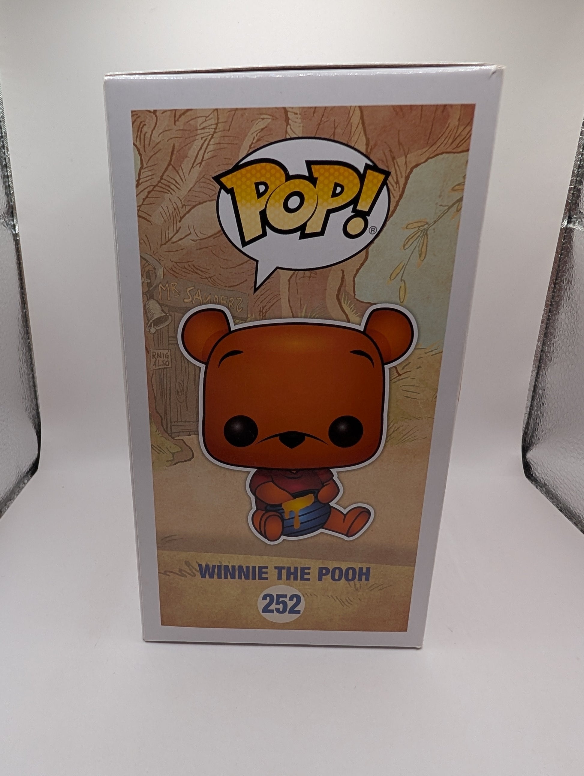Funko Pop! - Disney: Winnie the Pooh - Winnie the Pooh #252 - Flocked FRENLY BRICKS - Open 7 Days