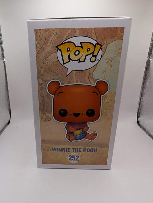 Funko Pop! - Disney: Winnie the Pooh - Winnie the Pooh #252 - Flocked FRENLY BRICKS - Open 7 Days