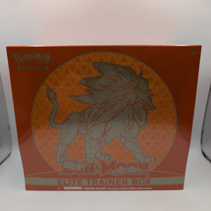 Pokemon TCG Sun and Moon Elite Trainer Box ETB Solgaleo Factory Sealed New FRENLY BRICKS - Open 7 Days