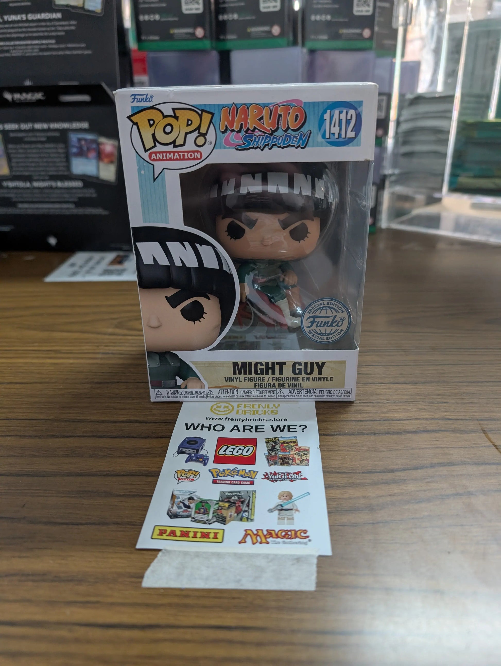 FUNKO Pop Vinyl Might Guy #141 FRENLY BRICKS - Open 7 Days