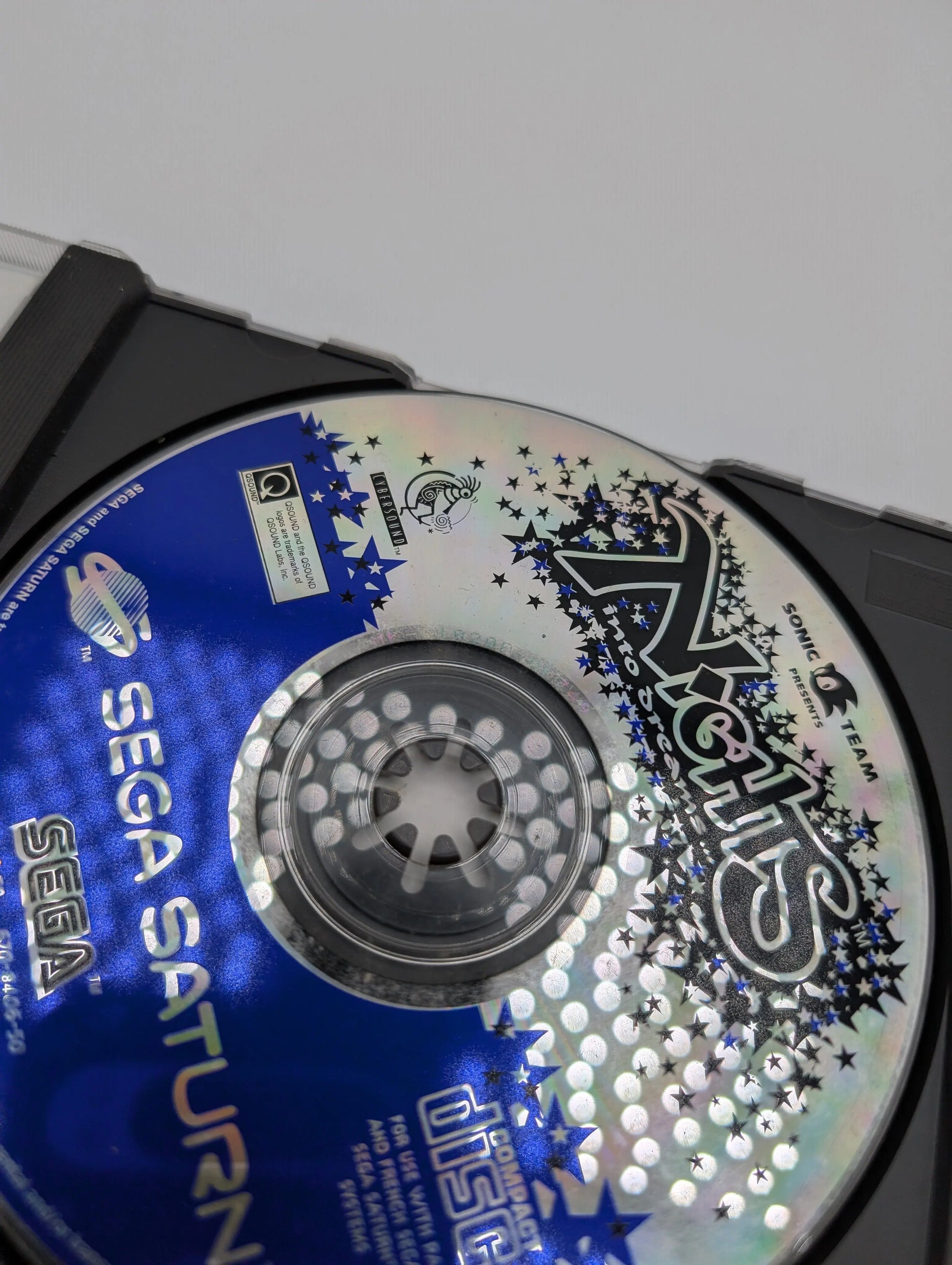 Nights into Dreams Sega Saturn PAL Video Game Very Good Condition Vintage used FRENLY BRICKS - Open 7 Days