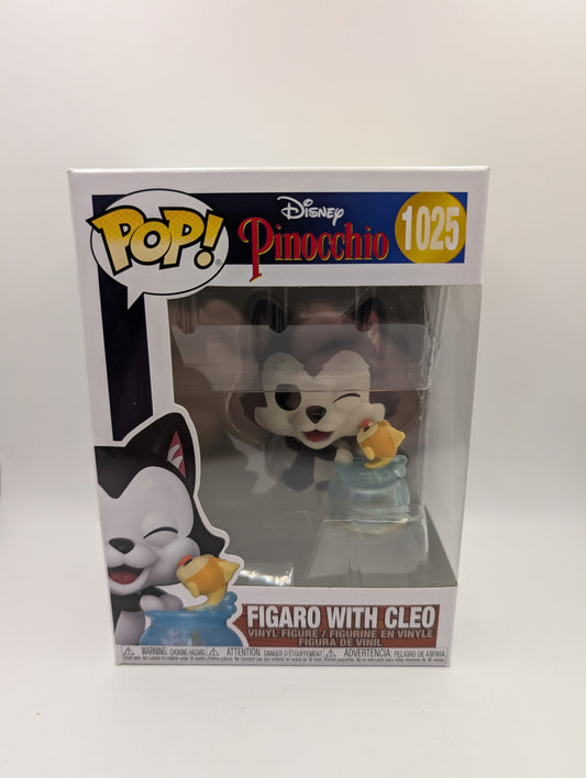 Funko Pop Disney Pinocchio Figaro With Cleo 80th Anniv #1025 Vinyl Figure