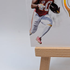 TYREEK HILL 2019 2020 Flawless Ruby Holo  3-Color Patch Auto /15 #PA-TH Chiefs