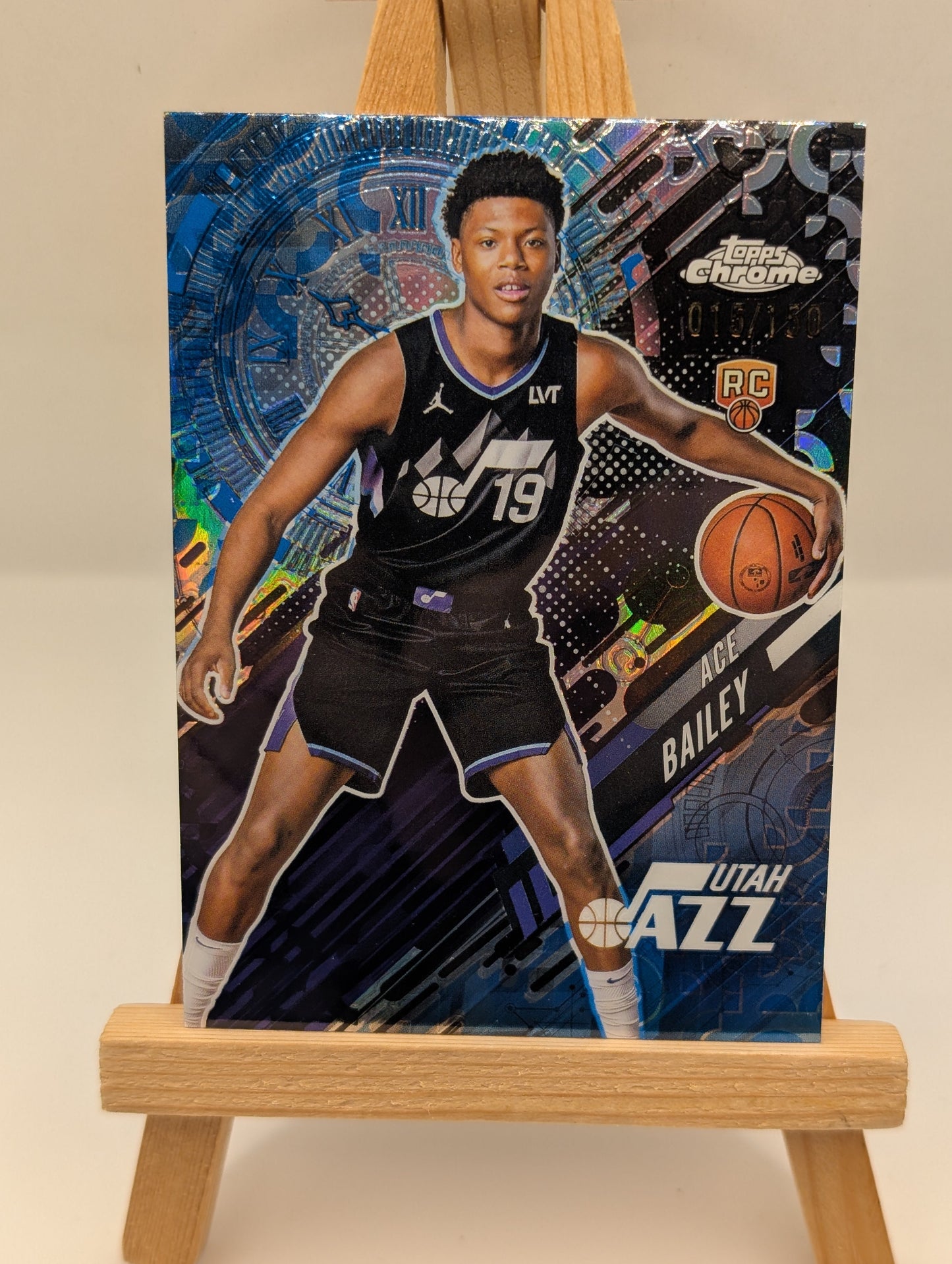 Ace Bailey 2025-26 Topps Chrome - Go Time Refractor /150 #GT-20 Utah Jazz FRENLY BRICKS - Open 7 Days