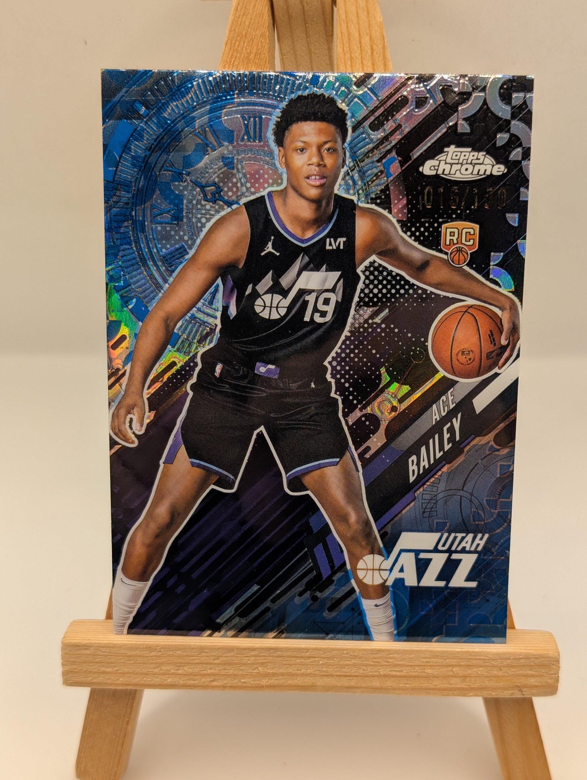 Ace Bailey 2025-26 Topps Chrome - Go Time Refractor /150 #GT-20 Utah Jazz FRENLY BRICKS - Open 7 Days