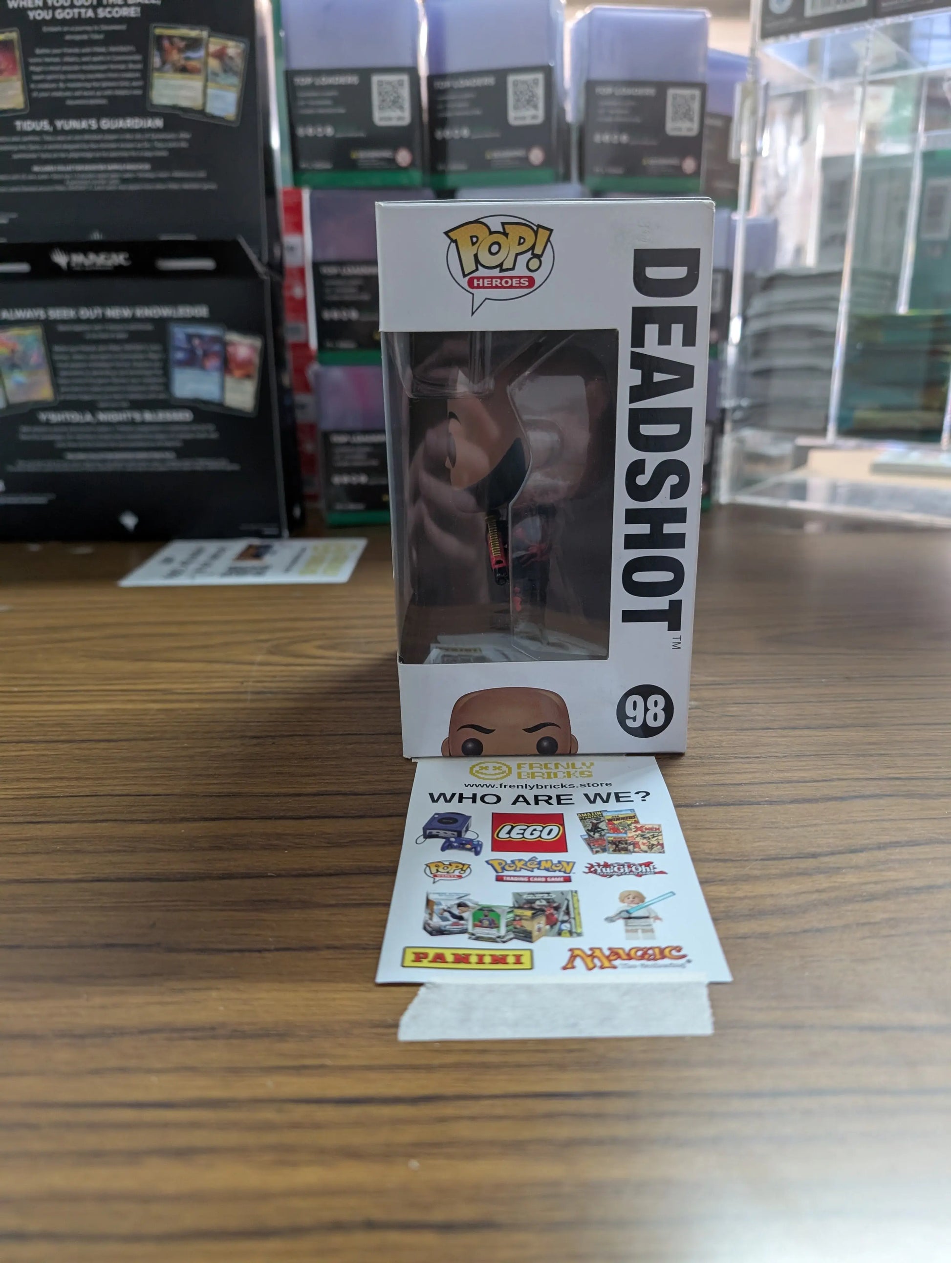FUNKO Pop Vinyl Deadshot #98 FRENLY BRICKS - Open 7 Days