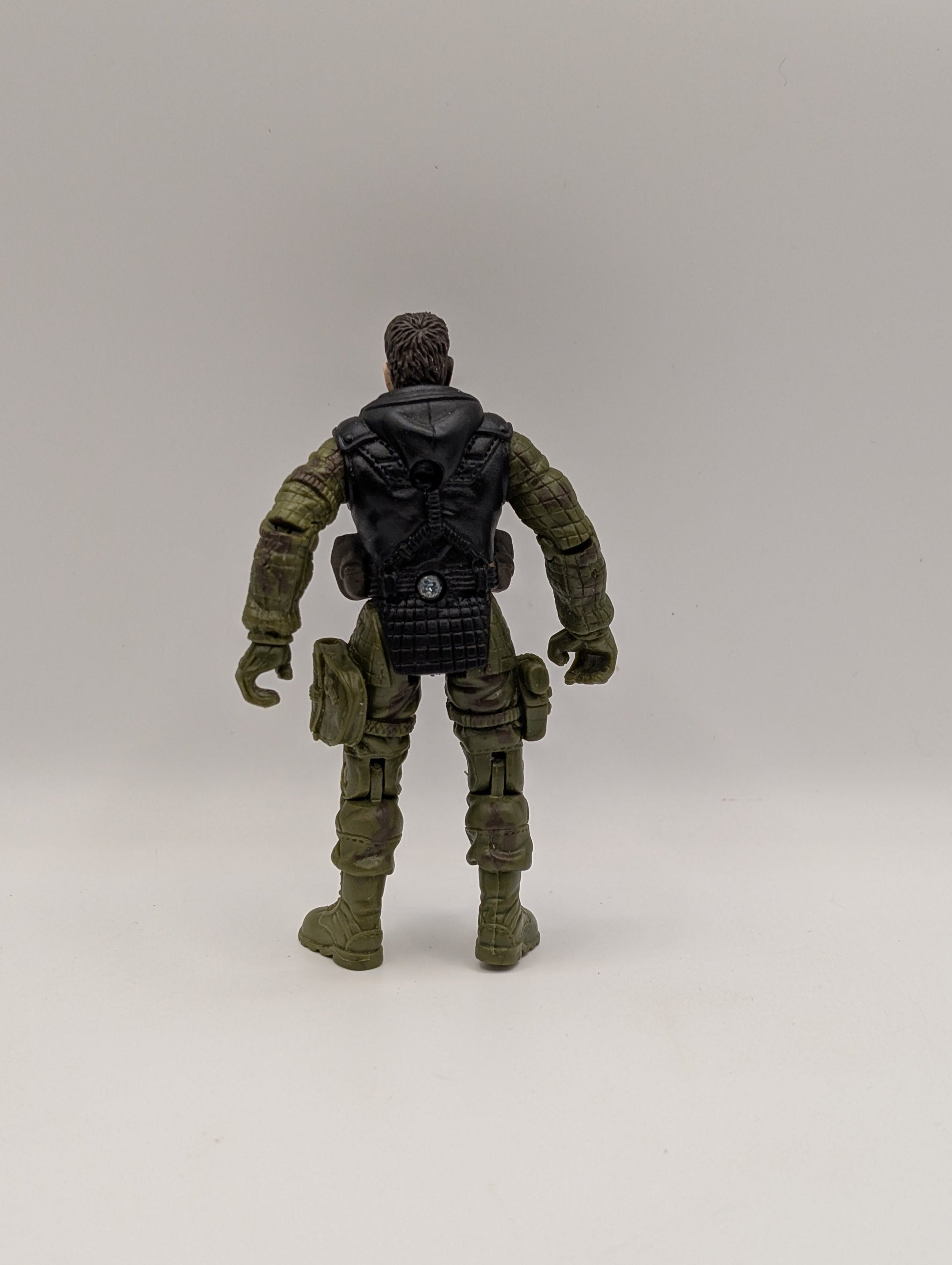 Soldier Force Soldier With Black Shirt Green Pants 3.75" Action Figure Chap Mei FRENLY BRICKS - Open 7 Days
