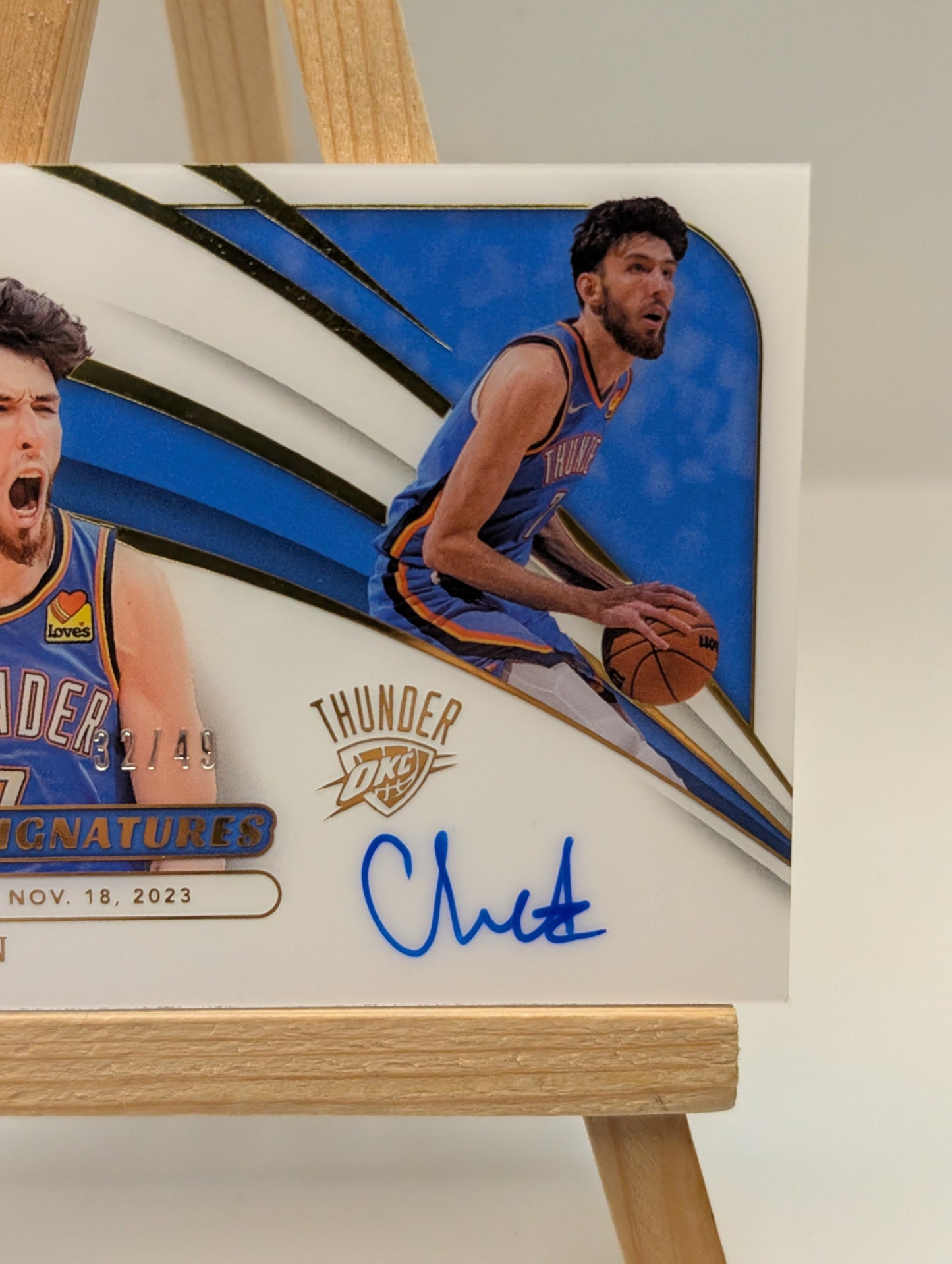2023-24 Immaculate Collection Statement Signatures Chet Holmgren AUTO /49 FRENLY BRICKS - Open 7 Days