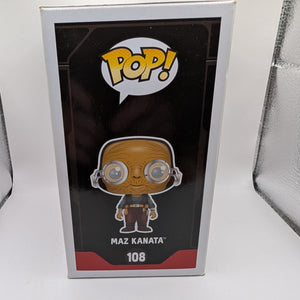 Funko Pop! Vinyl: Star Wars - Maz Kanata #108 FRENLY BRICKS - Open 7 Days