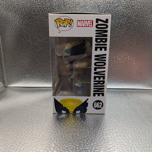 FUNKO Pop Vinyl Zombie Wolverine #662 FRENLY BRICKS - Open 7 Days