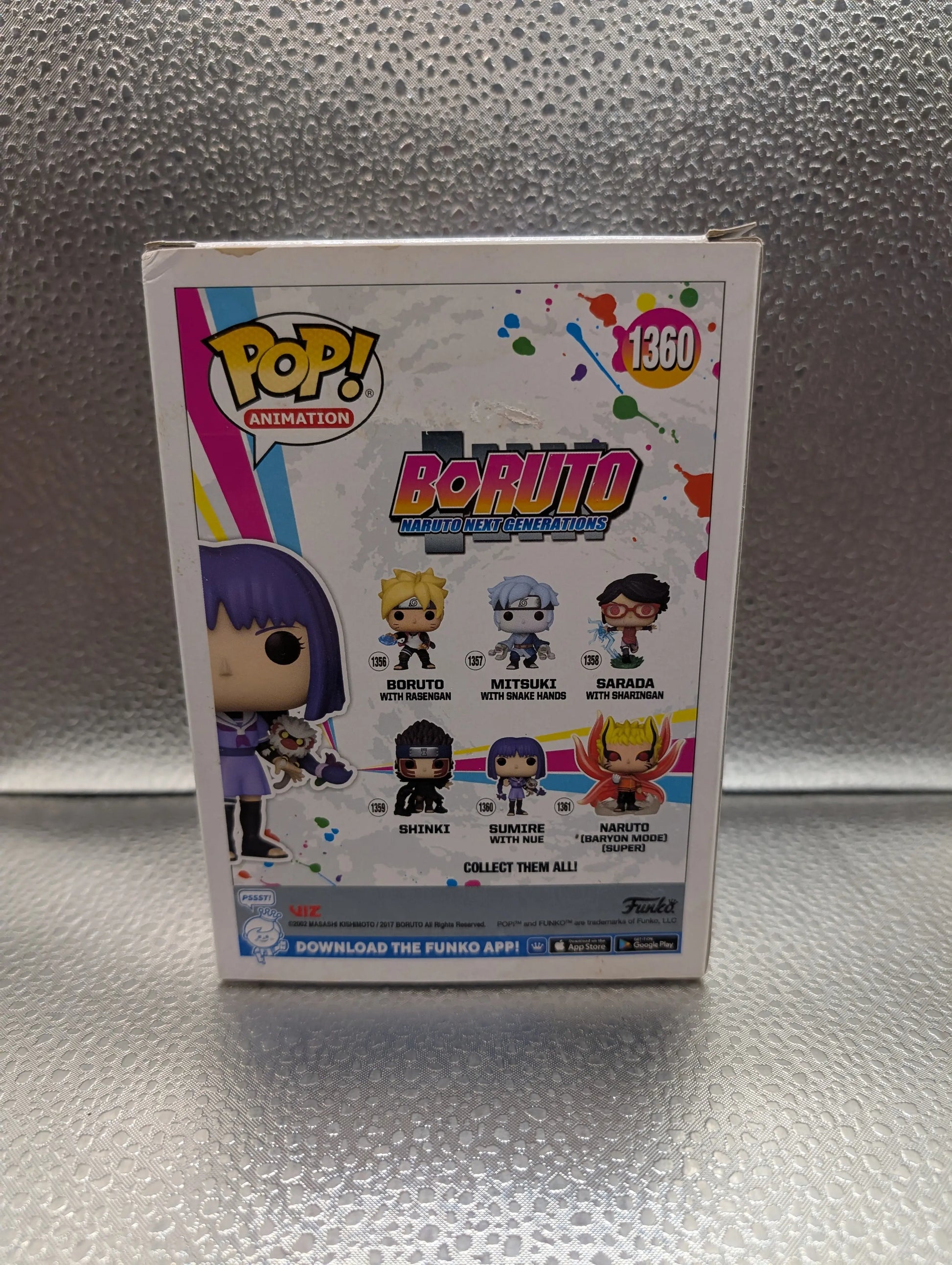 Funko Pop! Boruto: Naruto Next Generations Sumire with Nue #1360 FRENLY BRICKS - Open 7 Days