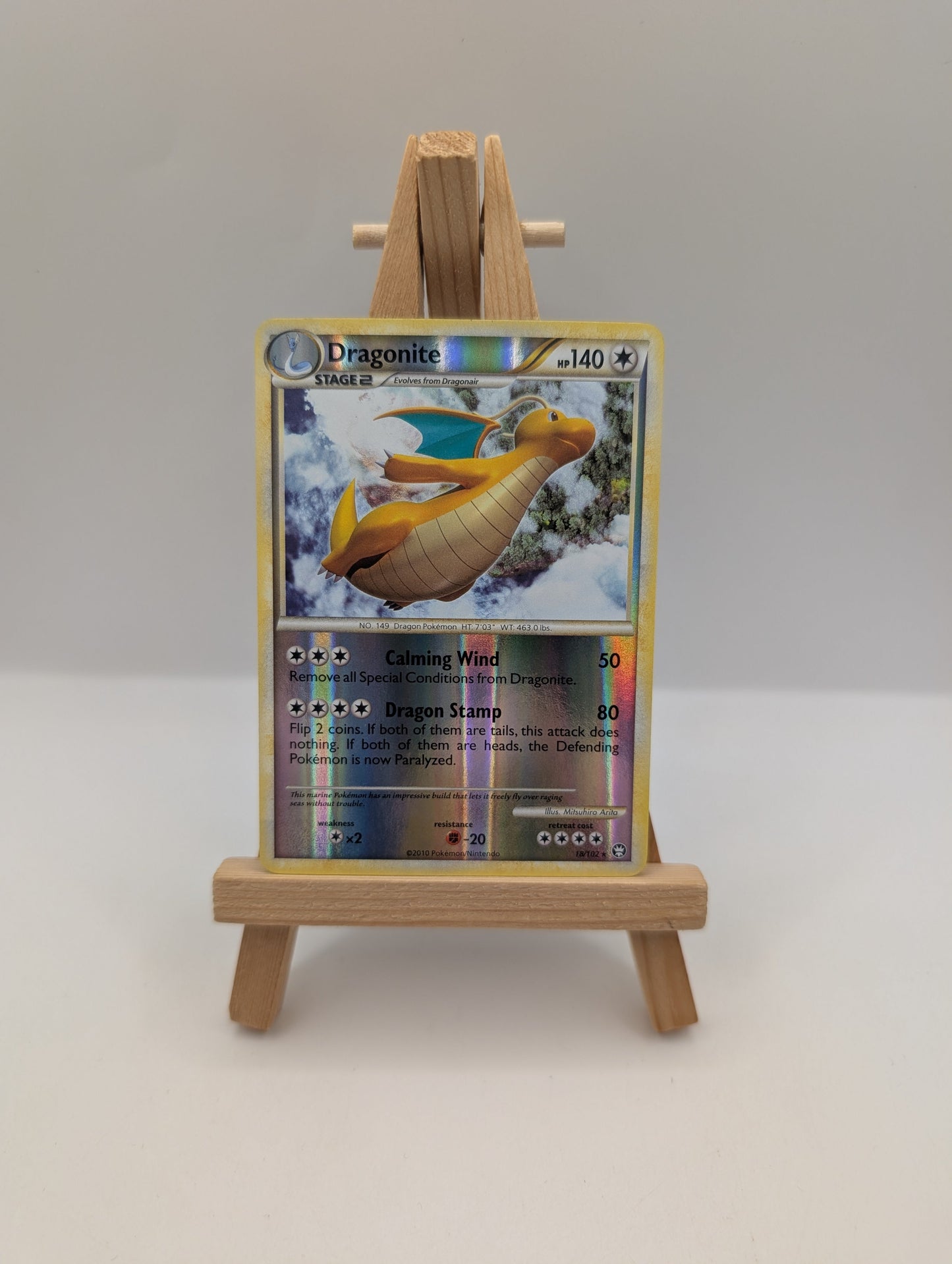 Dragonite 18/102 Triumphant Reverse Holo Pokemon TCG FRENLY BRICKS - Open 7 Days