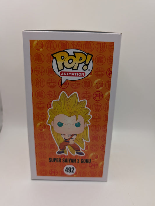 Funko Pop! Animation: Dragon Ball Z #492 Super Saiyan 3 Goku FRENLY BRICKS - Open 7 Days