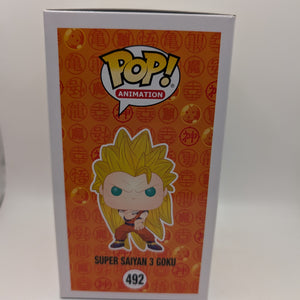 Funko Pop! Animation: Dragon Ball Z #492 Super Saiyan 3 Goku FRENLY BRICKS - Open 7 Days