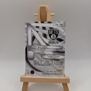 2023-24 Panini Spectra Aspiring Autographs Purple Jalen Wilson RC Auto /35 FRENLY BRICKS - Open 7 Days