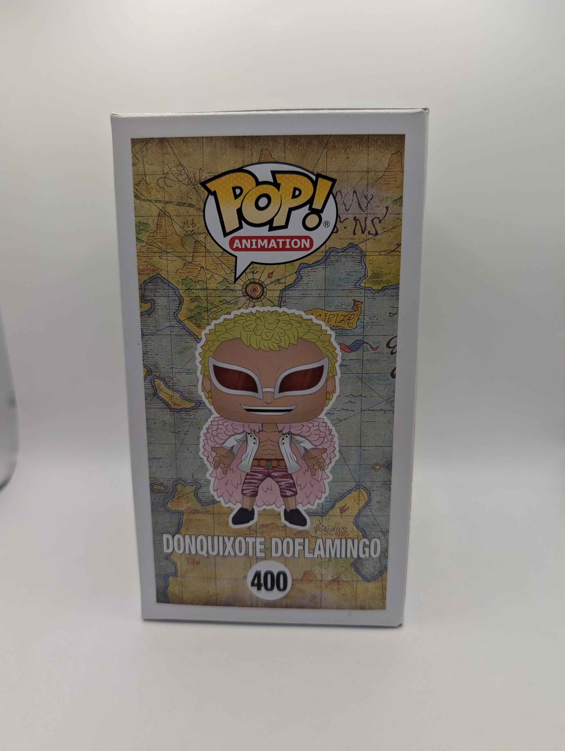 One Piece - Donquixote Doflamingo #400 Pop! VINYL Figure FRENLY BRICKS - Open 7 Days