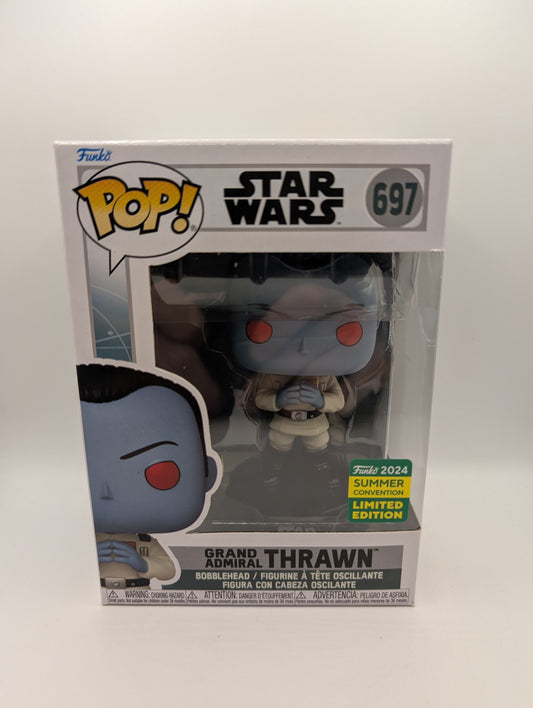 Star Wars - Grand Admiral Thrawn 697  SDCC 2024 Funko Pop Vinyl Figure FRENLY BRICKS - Open 7 Days