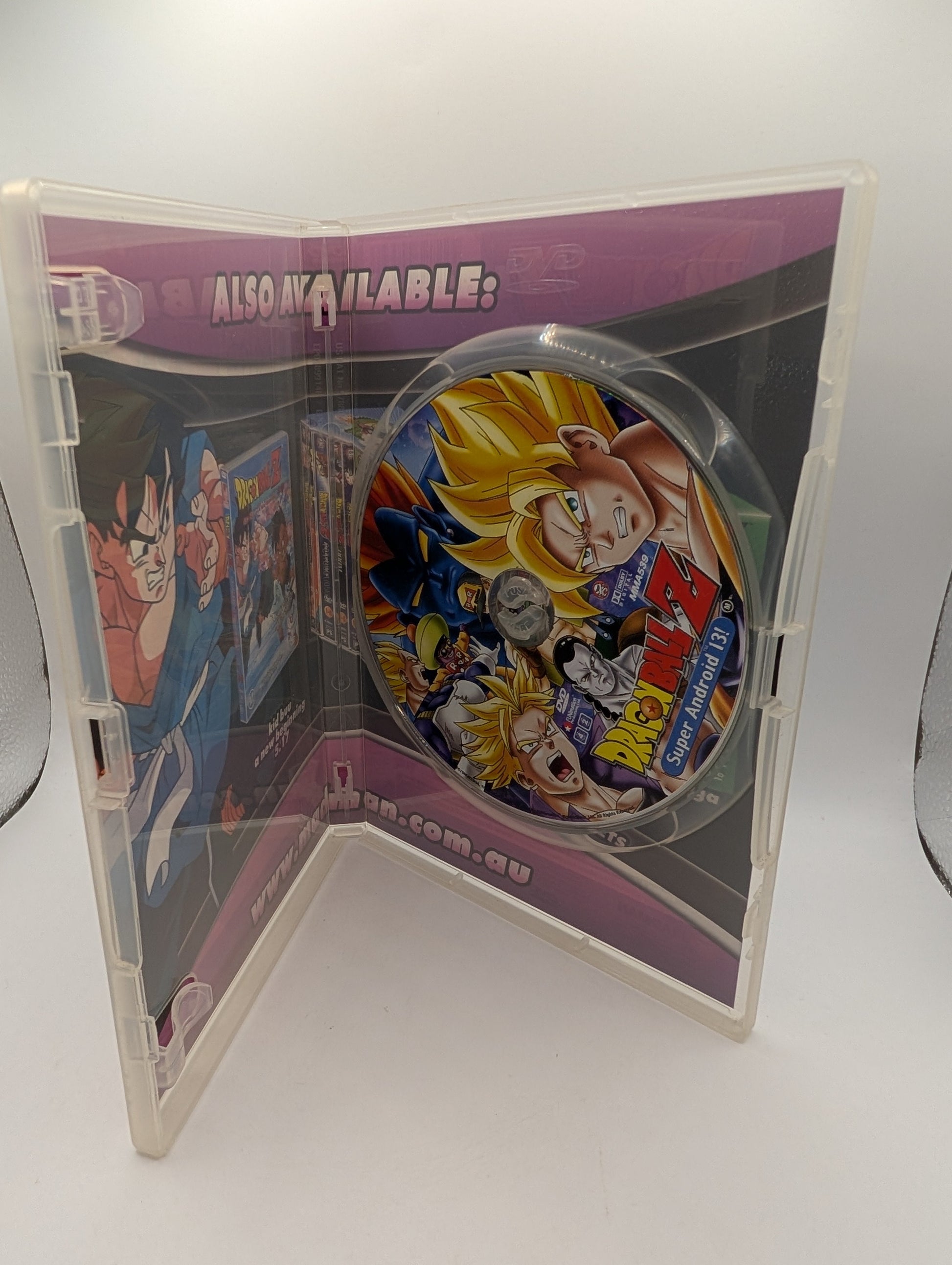 Dragon Ball Z-Super Android 13 : Movie 7 (DVD, 2002) FRENLY BRICKS - Open 7 Days