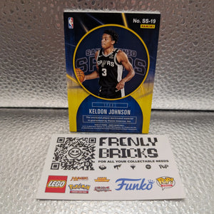 Kelvin Johnson 2020-21 NBA Hoops Rookie Remembrance Patch #SS-19 Game worn NM FRENLY BRICKS - Open 7 Days