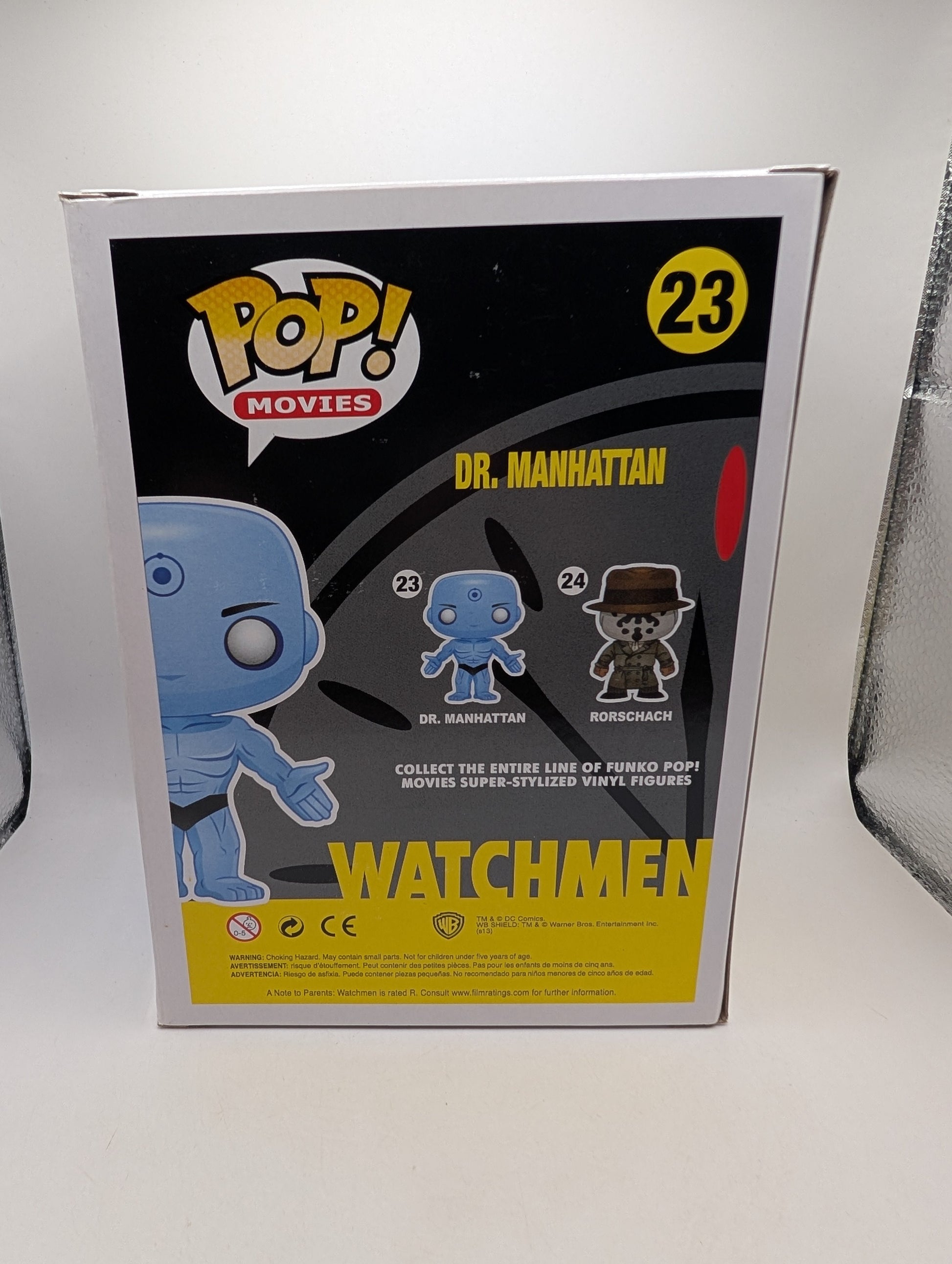 Movies Funko Pop - Dr. Manhattan #23 - Watchmen - Rare Vaulted FRENLY BRICKS - Open 7 Days