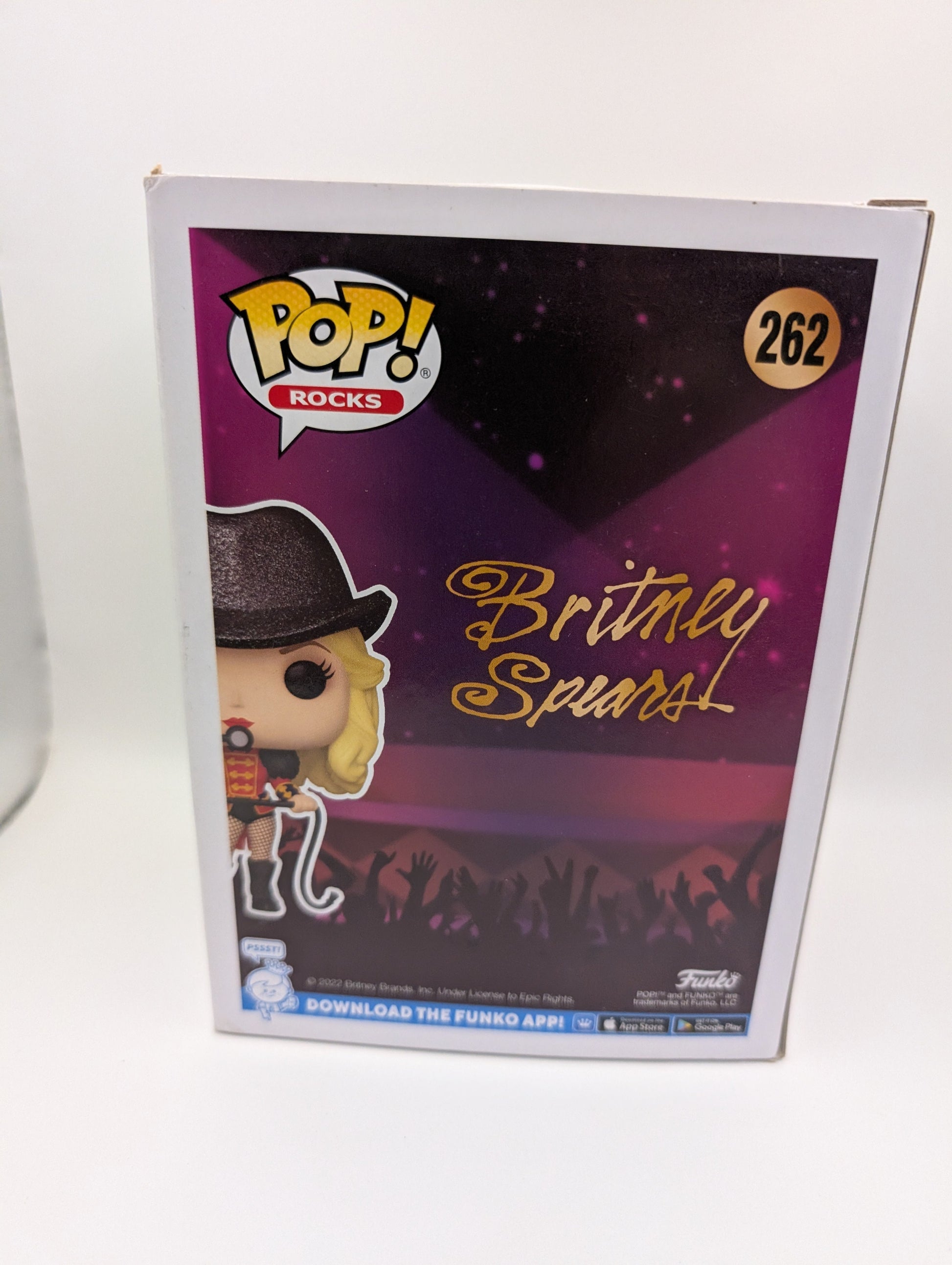 Britney Spear Chase 262 Funko Pop Vinyl Rocks FRENLY BRICKS - Open 7 Days
