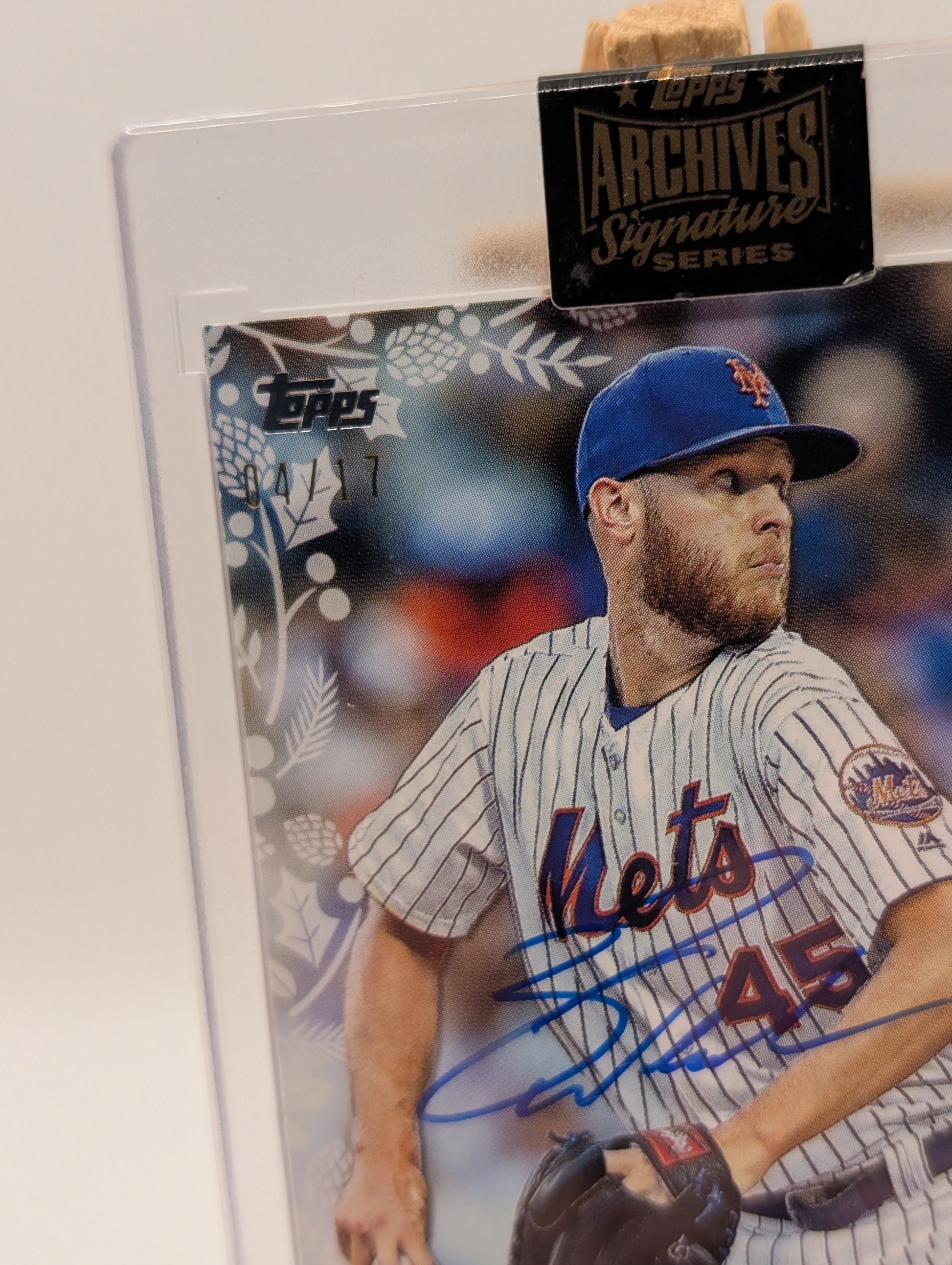 2023 Topps Archives Signature Series Zack Wheeler Auto /17 FRENLY BRICKS - Open 7 Days