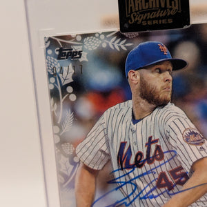 2023 Topps Archives Signature Series Zack Wheeler Auto /17 FRENLY BRICKS - Open 7 Days
