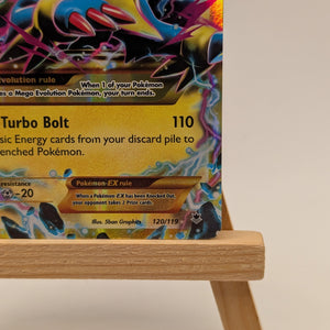 M Manectric EX 120/119 - Pokemon XY Phantom Forces Mega Secret Rare FRENLY BRICKS - Open 7 Days