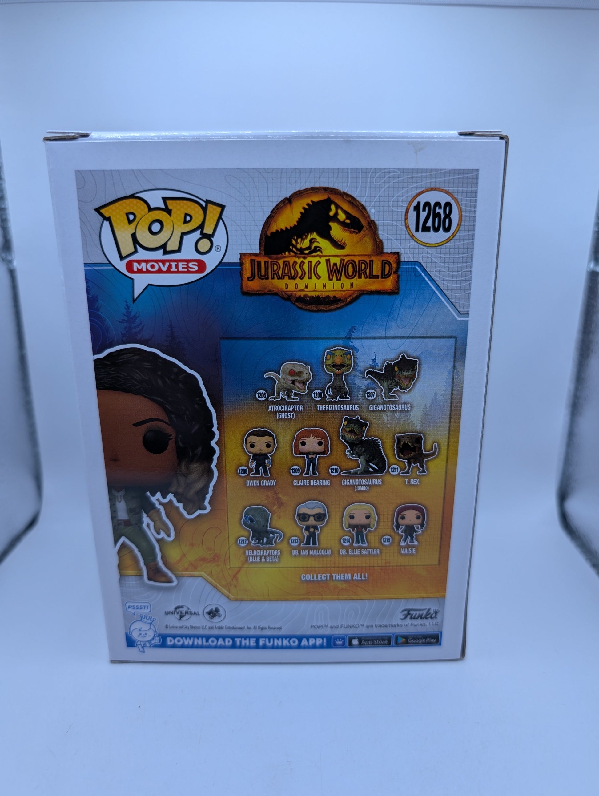 Movies Funko Pop - Kayla - Jurassic World - NYCC - No. 1268 FRENLY BRICKS - Open 7 Days