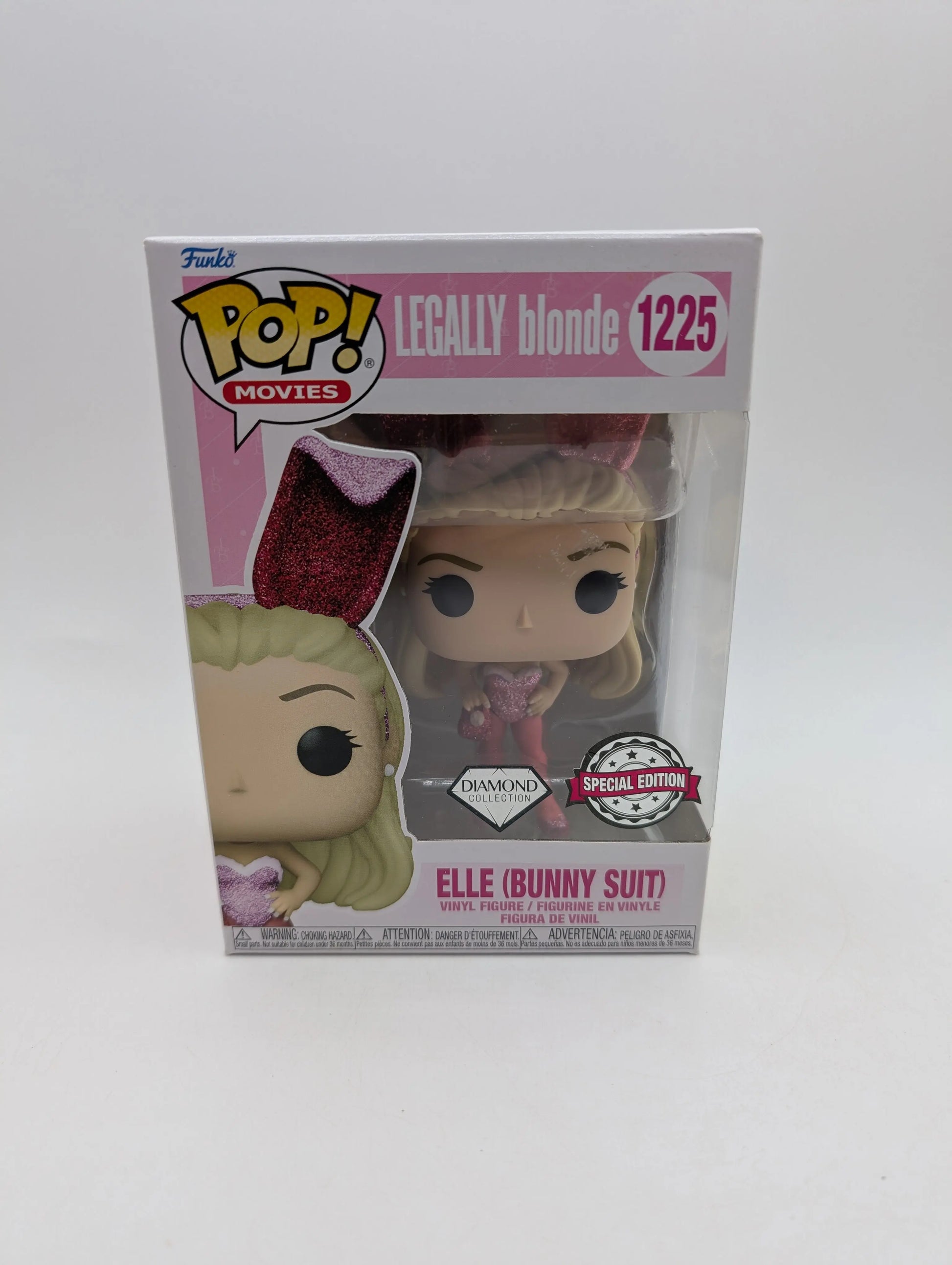 Legally Blonde - Elle in Bunny Suit Diamond Glitter Pop! Vinyl Figure (RS) #1225 FRENLY BRICKS - Open 7 Days