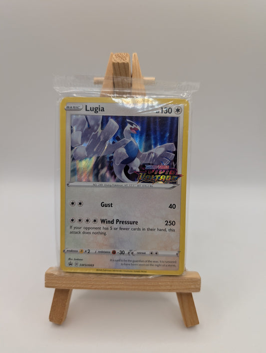 Pokemon SEALED Lugia SWSH069 Vivid Voltage Prerelease Build & Battle Promo Pack FRENLY BRICKS - Open 7 Days