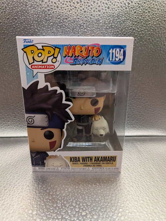 Naruto: Shippuden - Kiba with Akamaru Pop! Vinyl 1194 FRENLY BRICKS - Open 7 Days