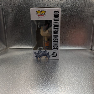 FUNKO Pop Vinyl Goku (Ultra Instinct) Dragon Ball Super #386 FRENLY BRICKS - Open 7 Days