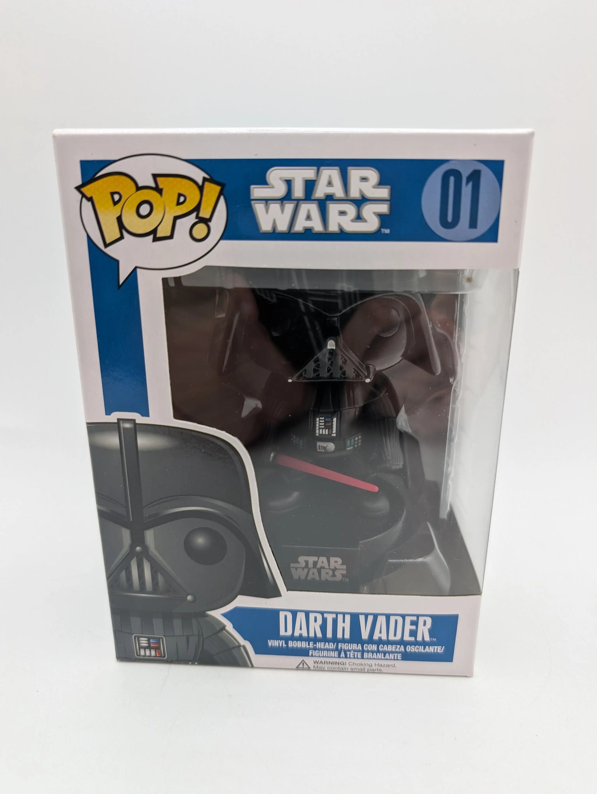 Star Wars - Darth Vader #01 Blue Box Funko Pop Vinyl Figure 2015 FRENLY BRICKS - Open 7 Days