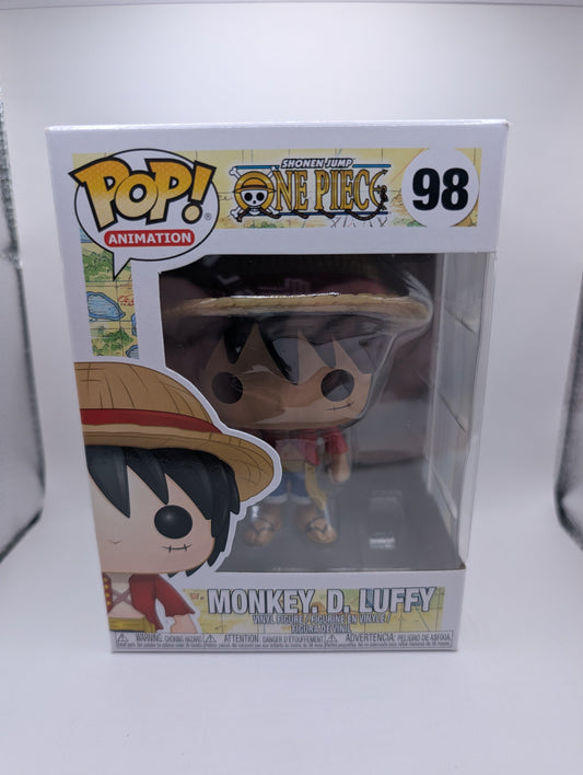 One Piece - Luffy Pop! Vinyl Figure #98 Funko FRENLY BRICKS - Open 7 Days