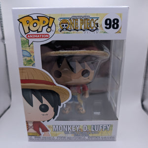 One Piece - Luffy Pop! Vinyl Figure #98 Funko FRENLY BRICKS - Open 7 Days
