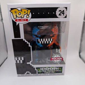 Funko Pop! Xenomorph 24 8-Bit Exclusive VAULTED Coloured Variant FRENLY BRICKS - Open 7 Days