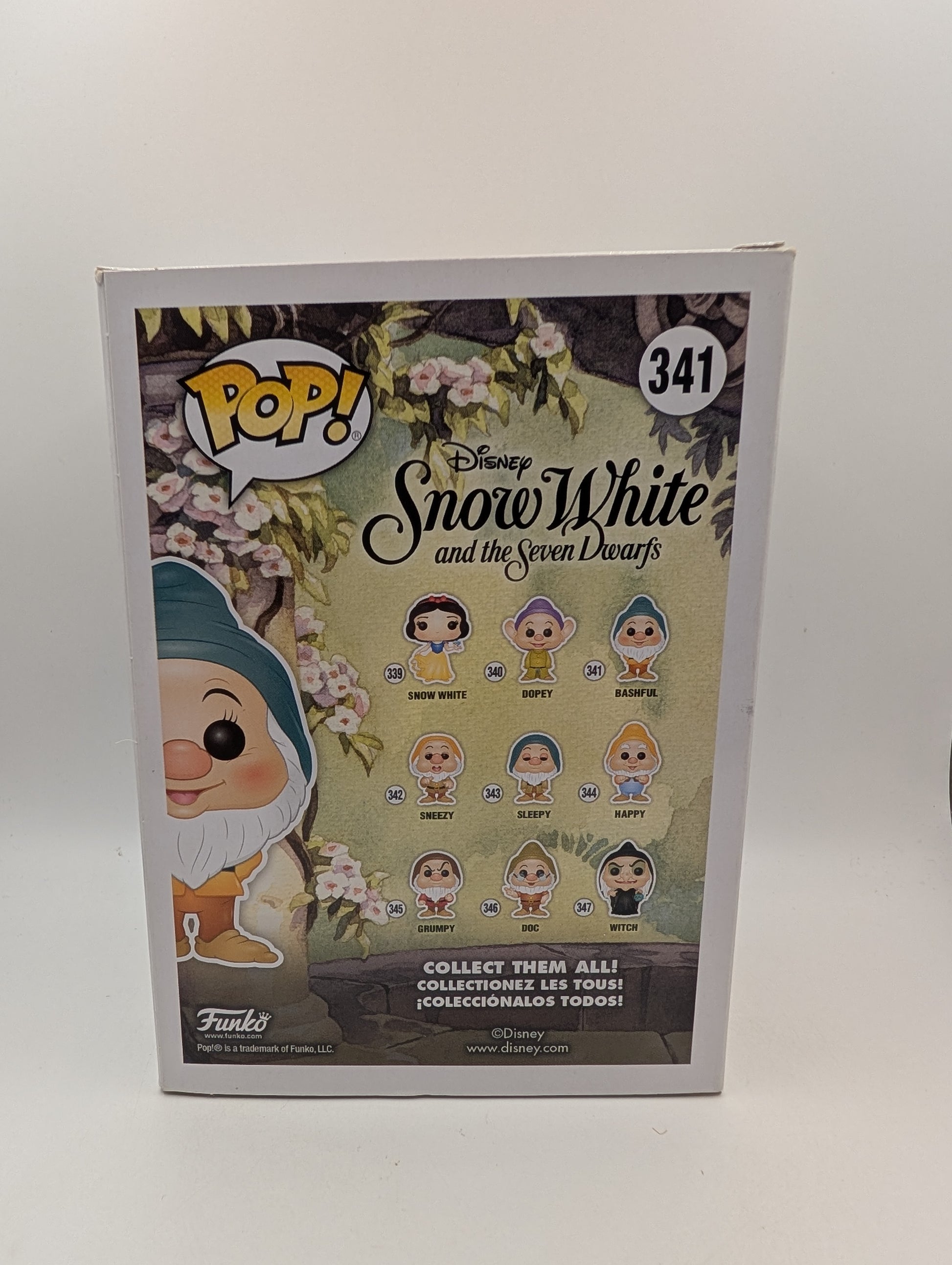 Bashful - Snow White & The Seven Dwarfs - Funko POP! Vinyl - #341
