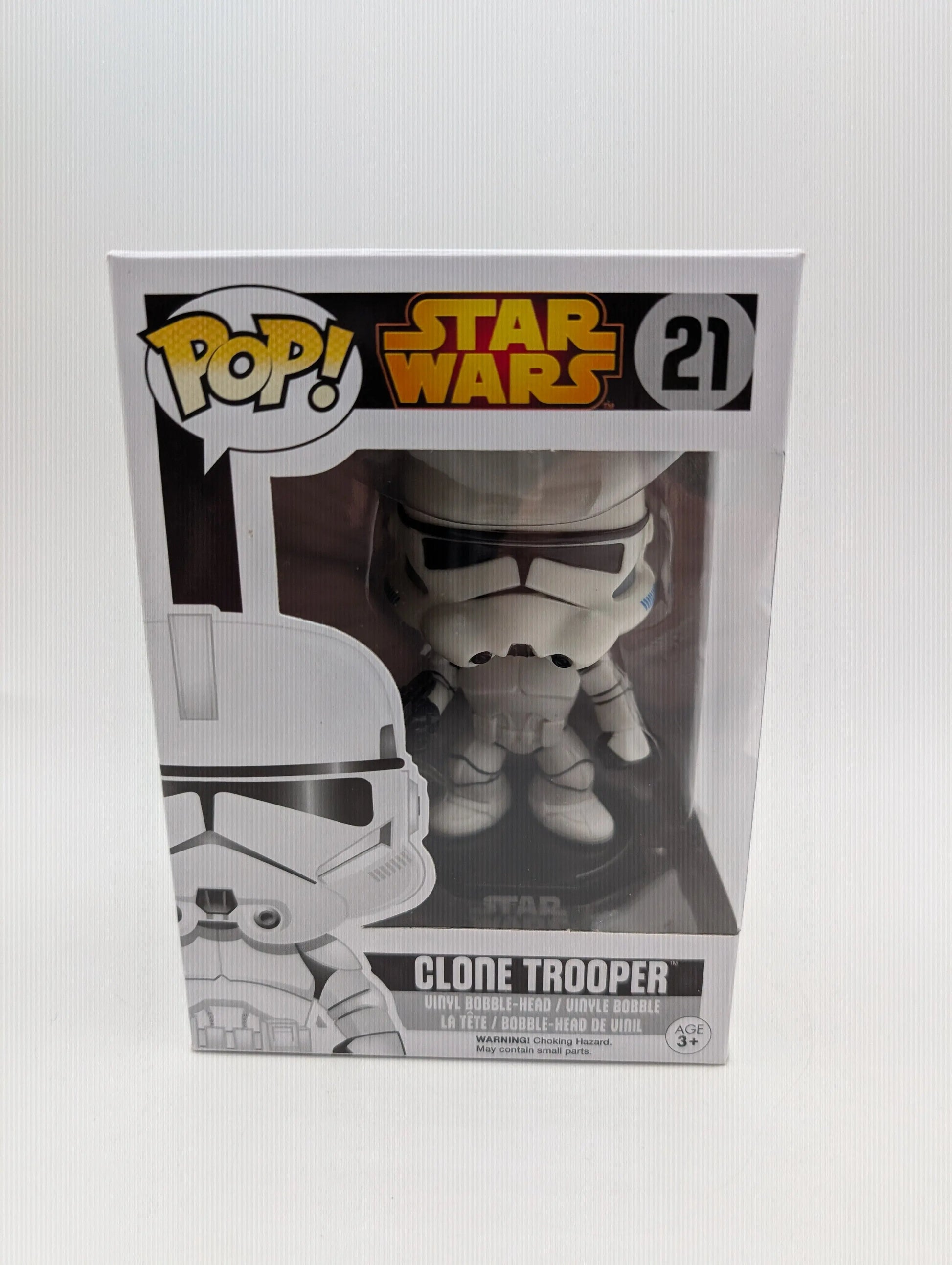 Funko Pop! Vinyl Figure Star Wars - Clone Trooper #21 2015 FRENLY BRICKS - Open 7 Days